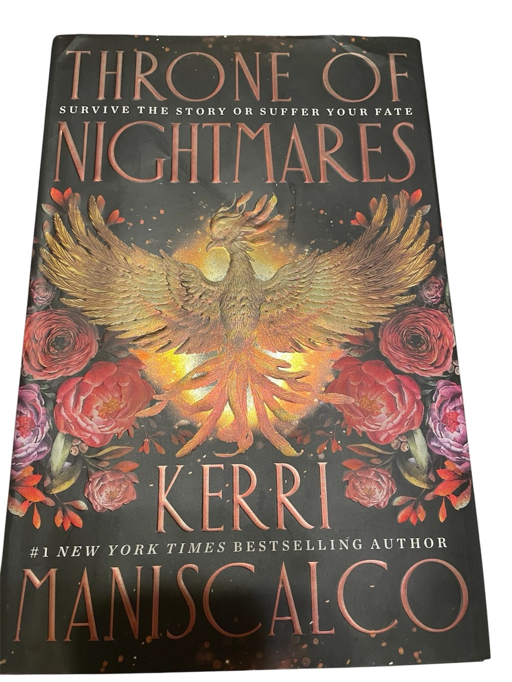 Throne of Nightmares by Kerri Maniscalco hardcover book